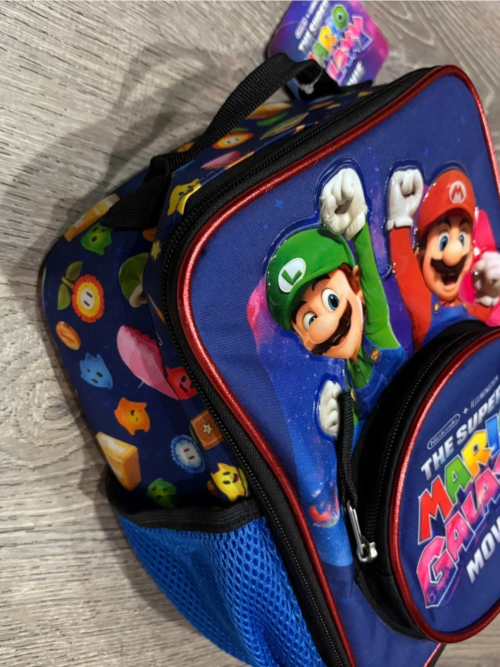 Nintendo Super Mario Galaxy Kids Insulated Lunch Box. NWT.